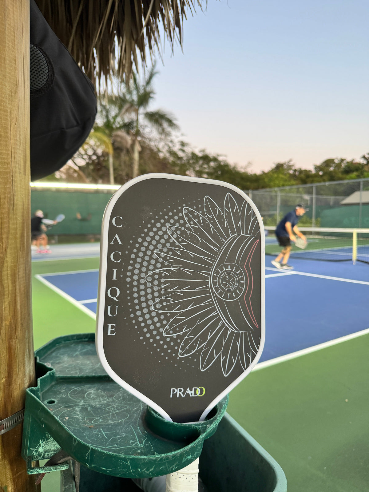 Cacique 16mm Raw Carbon MPP Foam Pickleball Paddle